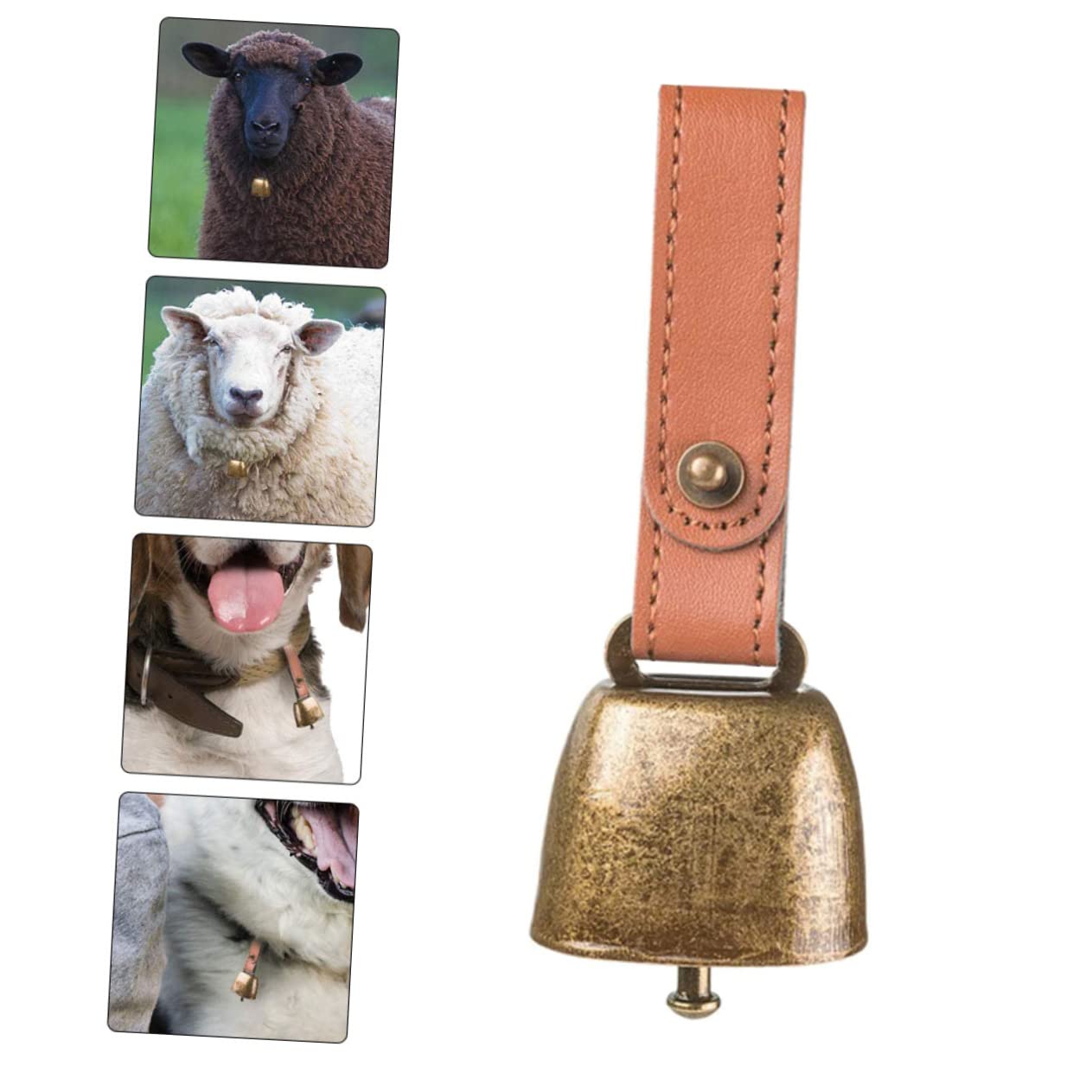 BESPORTBLE Pet Bell Tool Small Iron Jingle Bell Cowbell for Dogs Pet Jingle Bell Sturdy Material