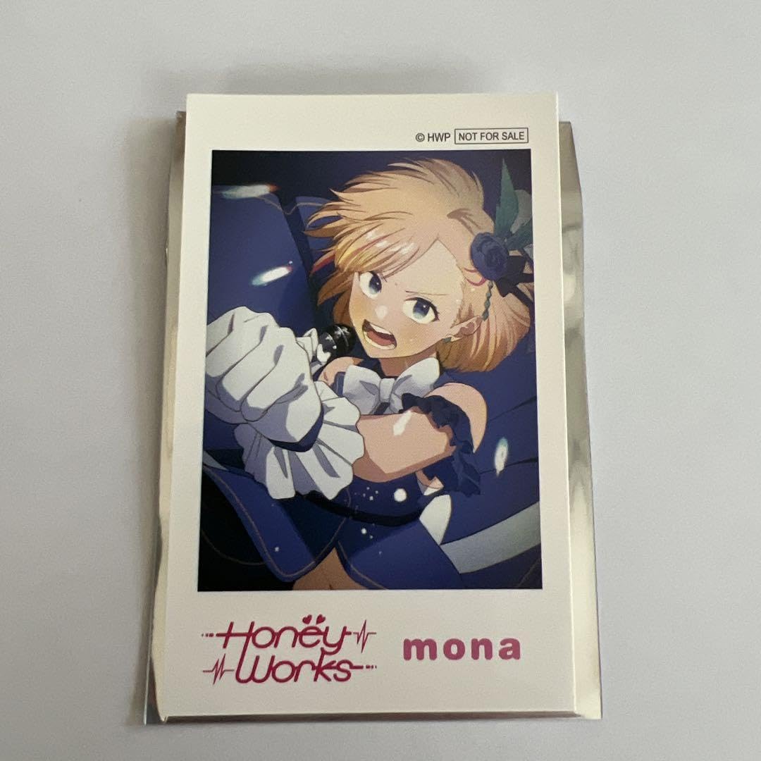 最安 直筆サイン ハニワ mona 萌奈 チェキ風トレカ HoneyWorks 【公式