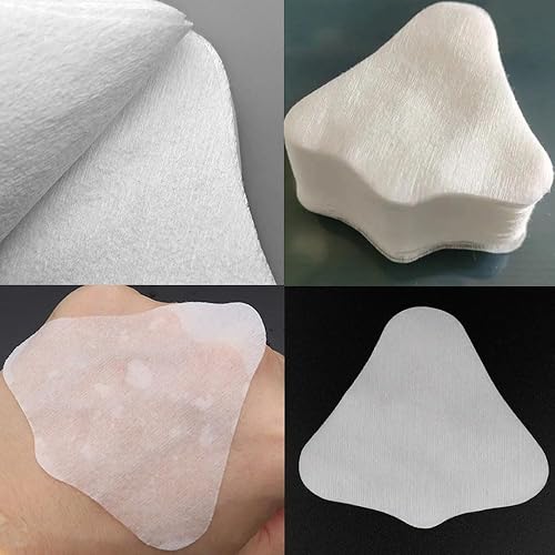 Miniatura 5 de Paquete de 200 parches desechables para la nariz, tiras de tela no tejidas para la nariz, removedor de puntos negros, tiras de poros, máscara de