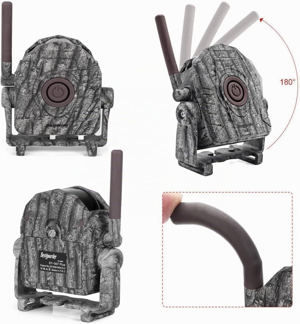 Sensore Movimento Wireless - 984ft Kit di allarme infrarossi esterno 5 sensori di rilevamento di movimento 1 Ricevitore, caccia, sicurezza in casa - 1 Ricevitore 5 Rilevatori