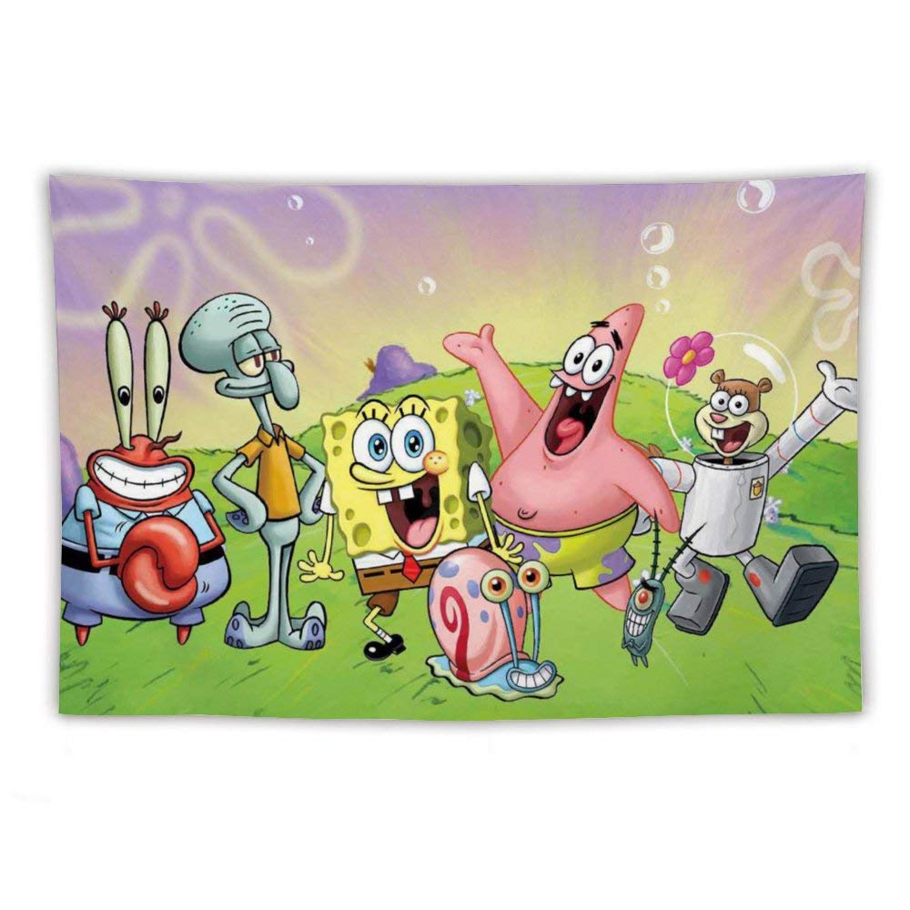 Spongebob Squarepants Bedroom Curtains Curtains & Drapes 2023