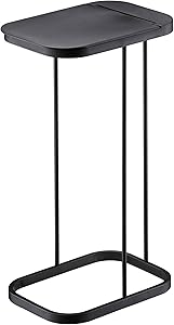 山崎実業(Yamazaki) 分別ゴミ袋ホルダー ブラック 約W22×D33×H55cm ルーチェ LUCE ゴミ箱 ゴミ袋が取り出しやすい 7553