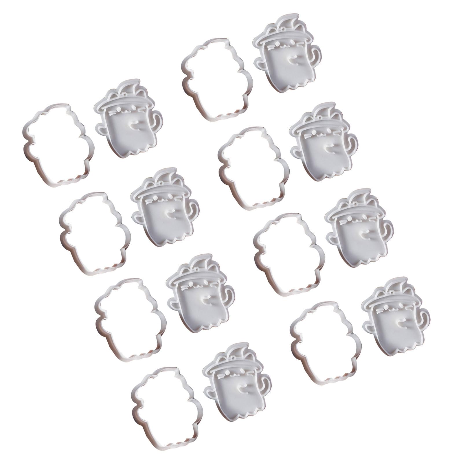 Tsophreniq 8PCS Cookie Molds Halloween Biscuit Biscuit Molding Cats Shape Kitchen Baking Supplies Dough for Cookie Baking Utensils