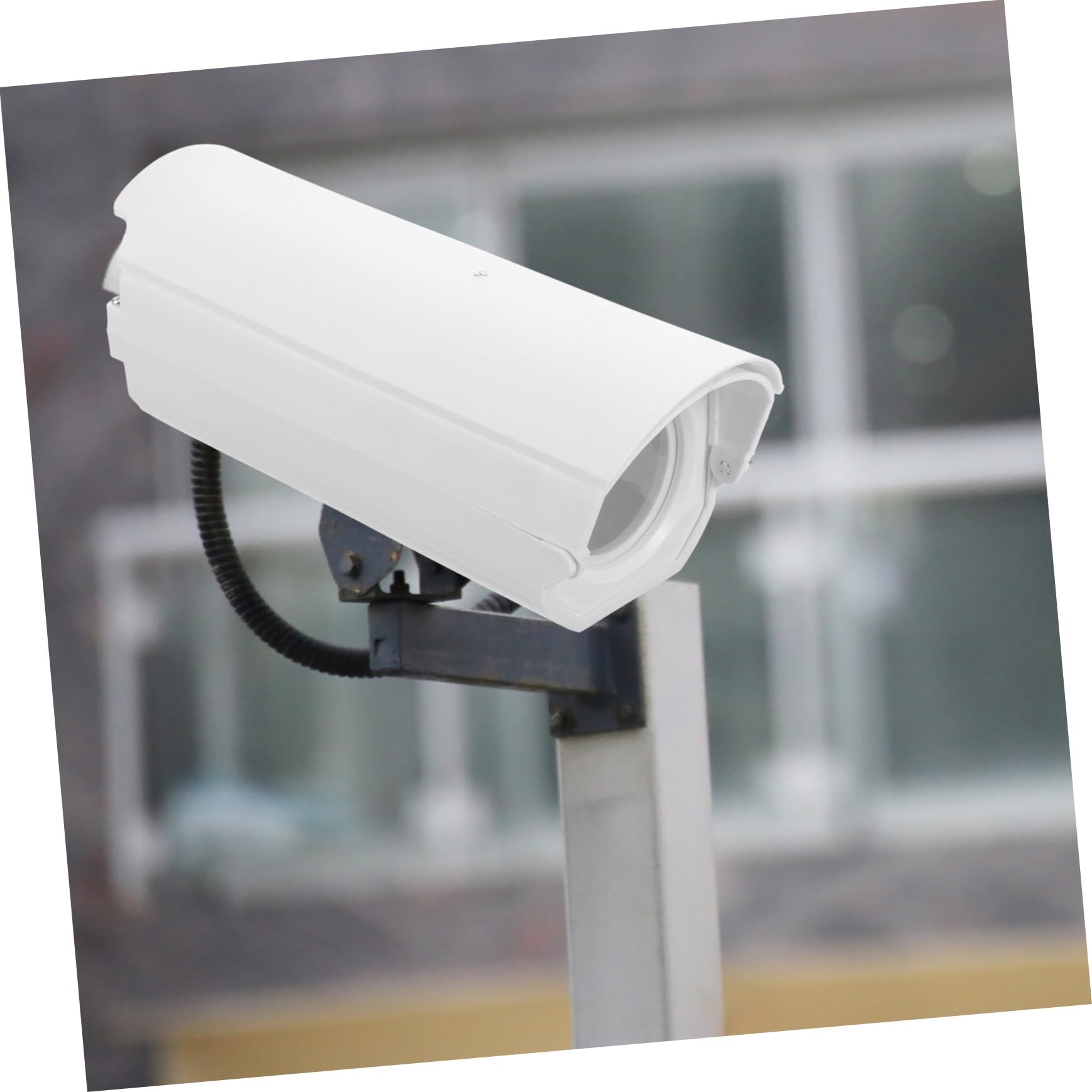 SEWACC Outdoor Kamera Schutzbox Wetterfeste Kamera Abdeckbox Staubdicht Schutzgehäuse für Überwachungskameras Einfache Montage Langlebiges Kunststoffmaterial Schutz vor Regen und