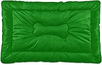 Vista 61 de Dog Bed Mat Soft Comfortable Anti-Slip Bottom Pet Mat Washable Cat Kennel Crate Pad for Small Medium Large Pets 18x24in Hot Pink Beige