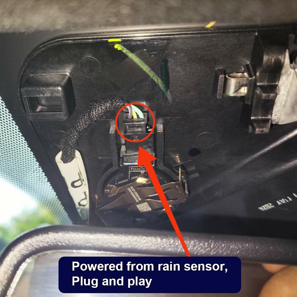 FCAMX 4K Dash Cam per Ford Kuga MK3 2019-2025/ Kuga 2013-2017/Escape 2013-2019, per Ford e Lincoln Registrazione in loop per telecamera per auto  34