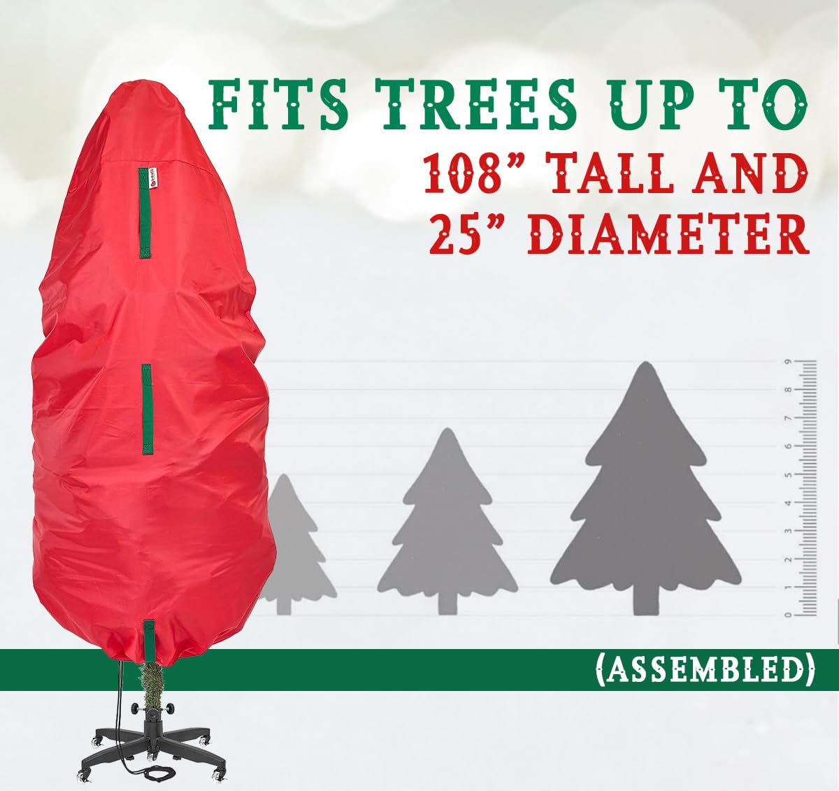 Vetement Sac De Rangement Pour Sapin De Nou00ebl Artificiel De 2,1