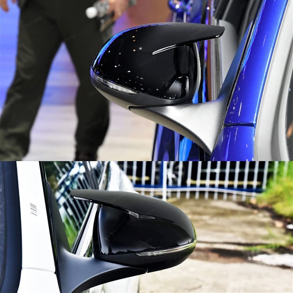 Amazon.co.jp: ミラーハウジングカバ 用 EQE V295 EQS V297 ブラック交換用ミラーカバー バックミラーカバー(黒) :  車＆バイク 車のバックミラーハウジング For Mercedes For Benz EQE V295 EQS V297 S Class S480