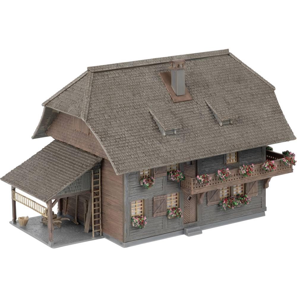 FALLER 130012 - Jubiläumsmodell Uhrenmacherhaus mit Figur - Spurweite H0