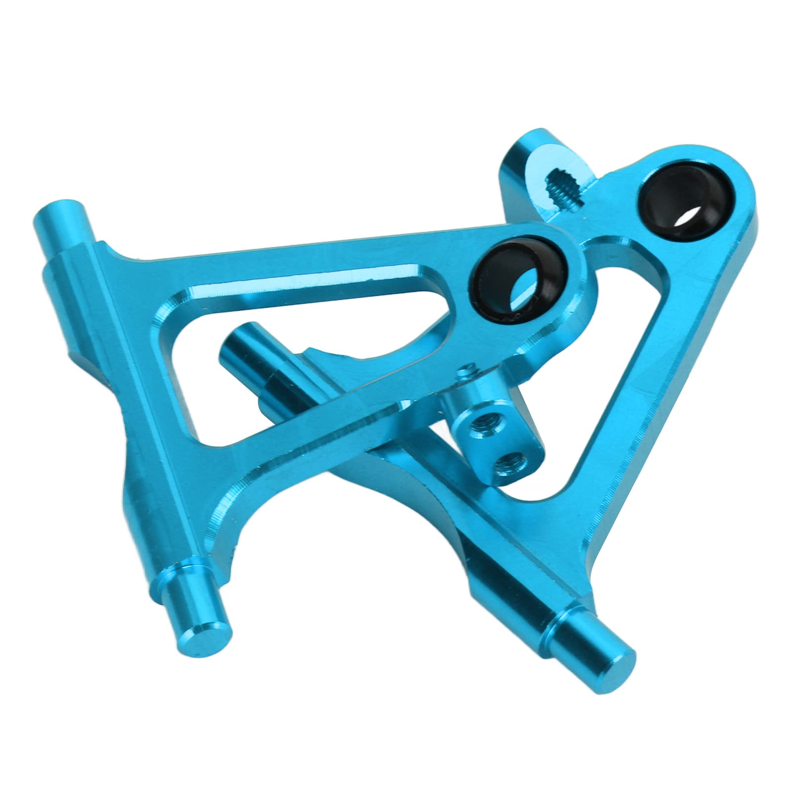 VGEBY 1/10 RC Car Front Lower Swing Arm, Metal Front Lower Suspension Arms Swing Arm Front Lower Suspension Arms Swing Arm for Tamiya TT02 1/10 RC Car Upgrade Parts(Blue) Model Car Accessories