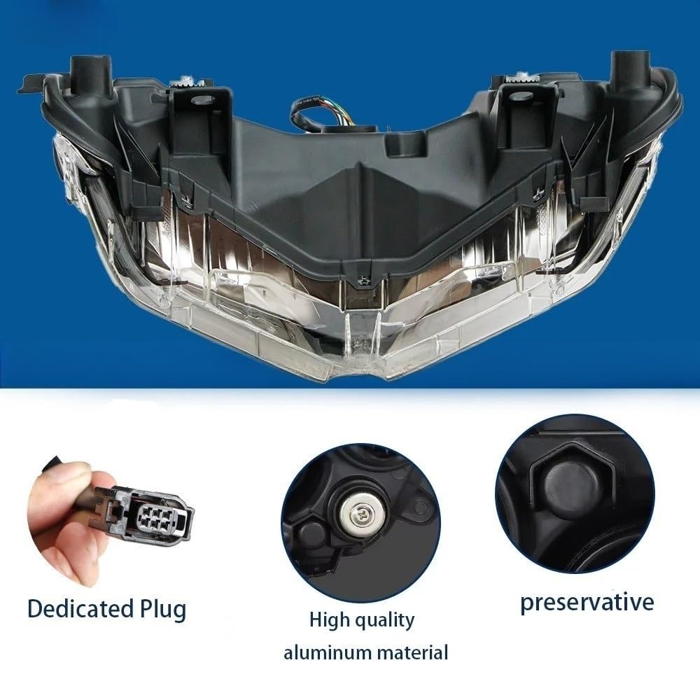 Fari Fendinebbia Moto Faro di Montaggio Testa luce Per | Moto Faro di Montaggio Testa luce Per X-MAX300 X-MAX125 X-MAX 300 125 XMAX300 XMAX125 2023 2024 2025