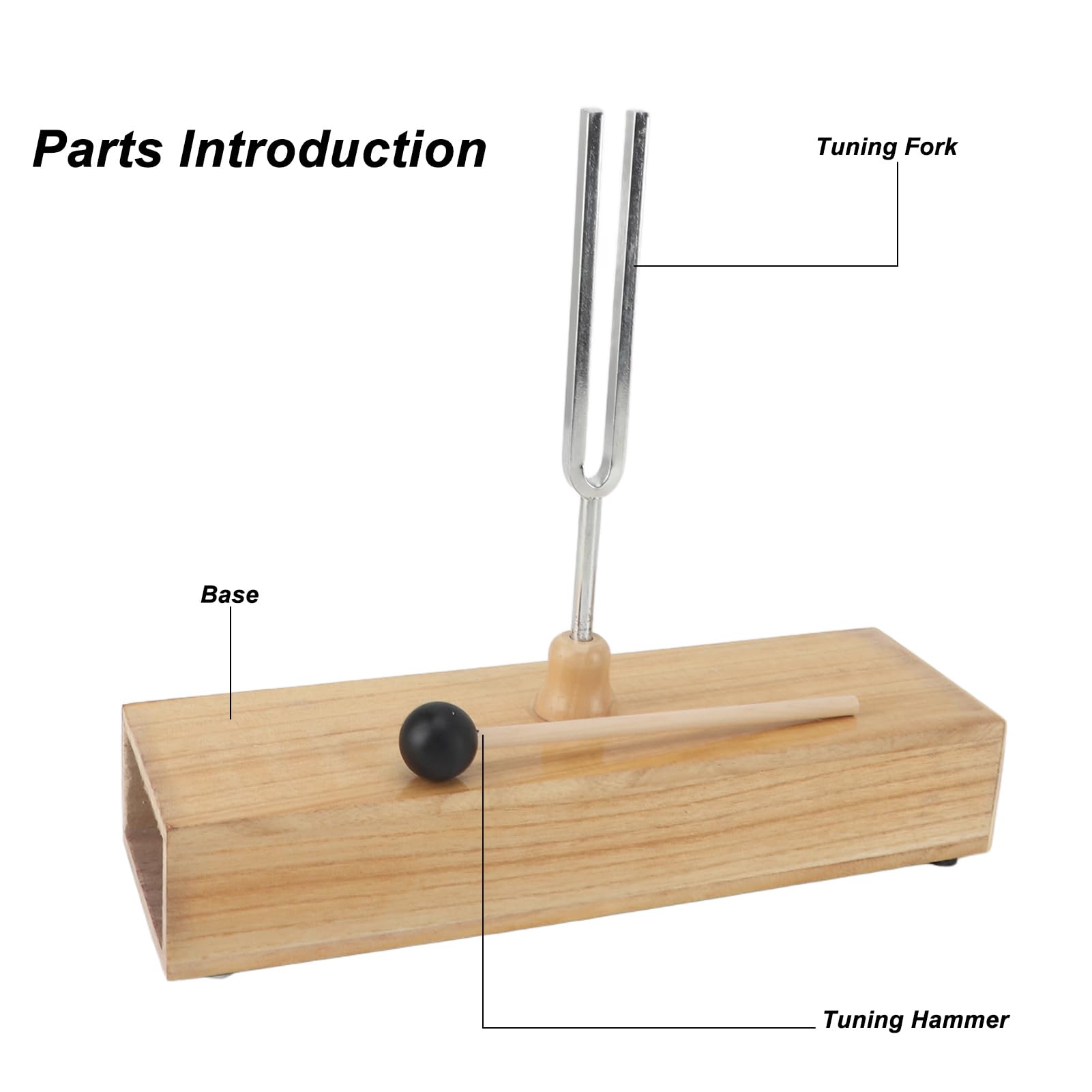 EISCO Steel Tuning Fork,1024 Hz, Designed for Physics Experimentation