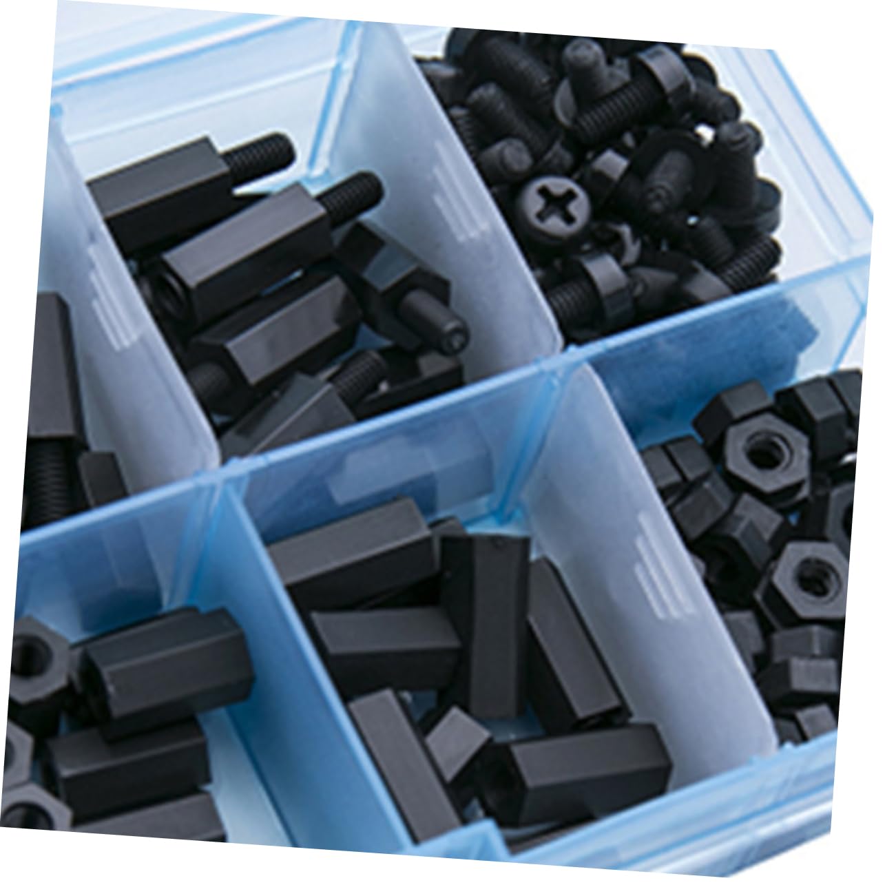 540stücke Nylon Gewindeschrauben Für Motherboard Spacer Kunststoff Abstandshalter Praktischer Aufbewahrungsbox Für Elektronik Und -projekte