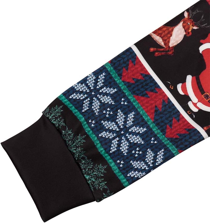 Unisex Ugly Christmas Sweatshirt Funny 3D Print Couple Pullover - Image 7