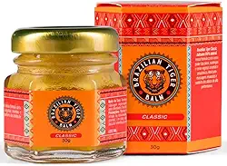 Brazilian balm red classic Pomada Natural Para Dores Musculares e Articulares