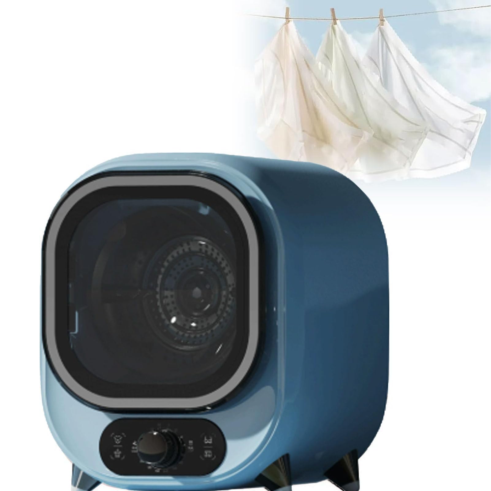 Secadora de condensación compacta de 5 kg ElegantBlue