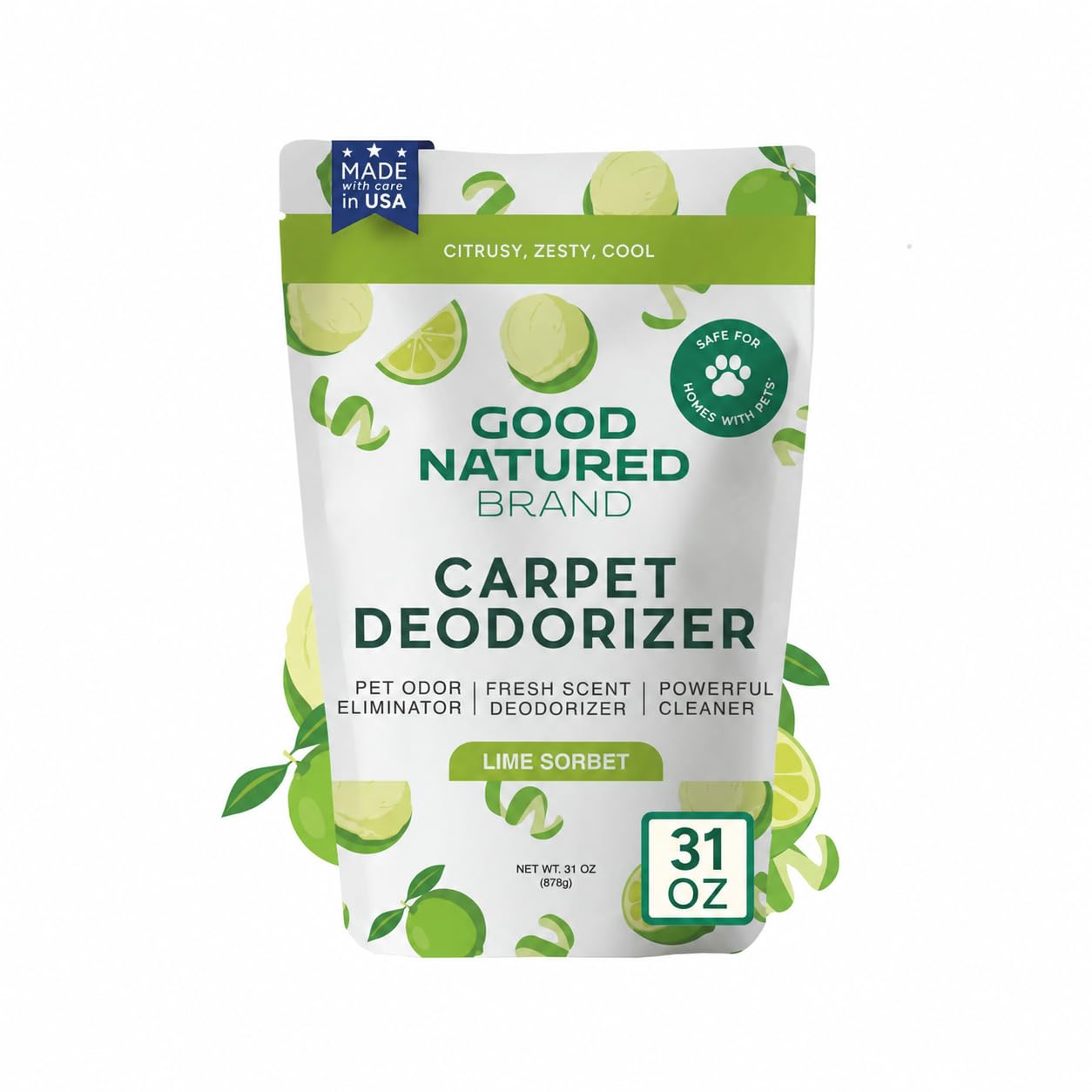 Good Natured Brand Carpet Deodorizer &amp; Pet Odor Eliminator Powder, 31oz