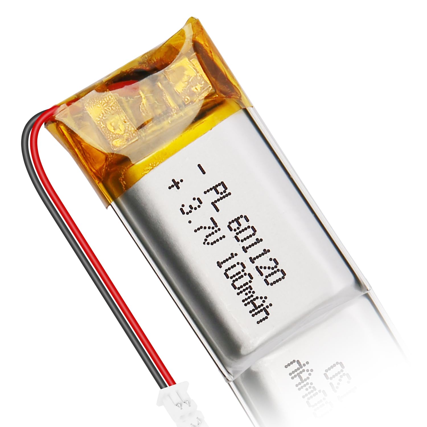 Batería LiPo 3.7V 380mAh 702030 - Batería de polímero de Litio Recargable con Placa de protección y Conector Micro JST 1.25 para Dispositivos electrónicos — view 7