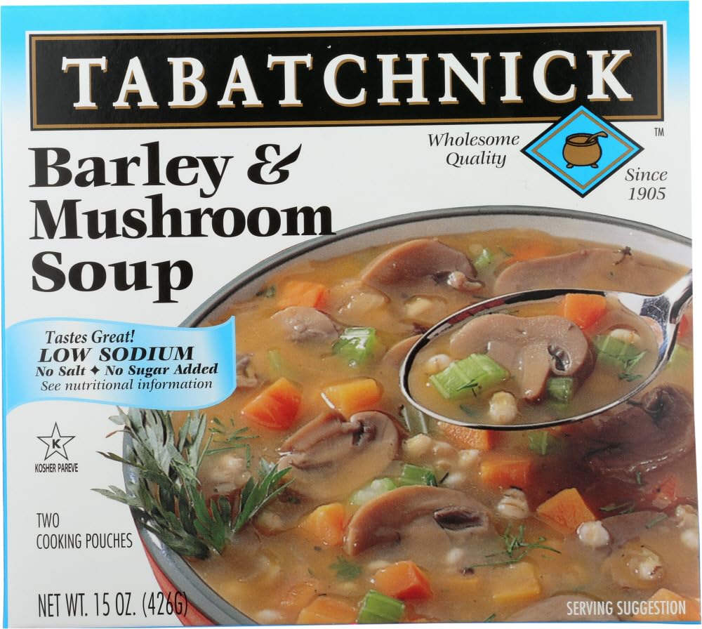 Tabatchnick Soup Barley Mushroom Ns, 15 oz