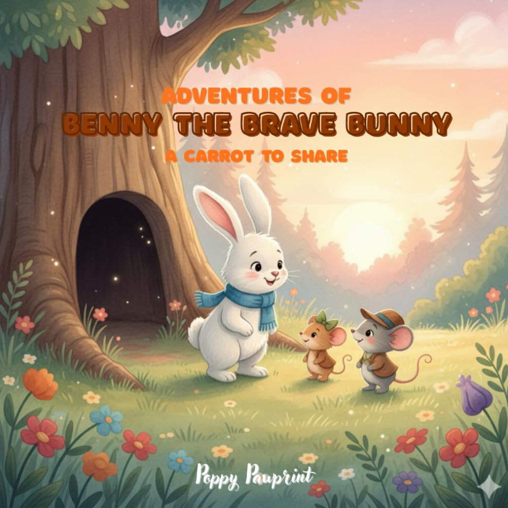 The Adventures of Benny the Brave Bunny: A Carrot to Share