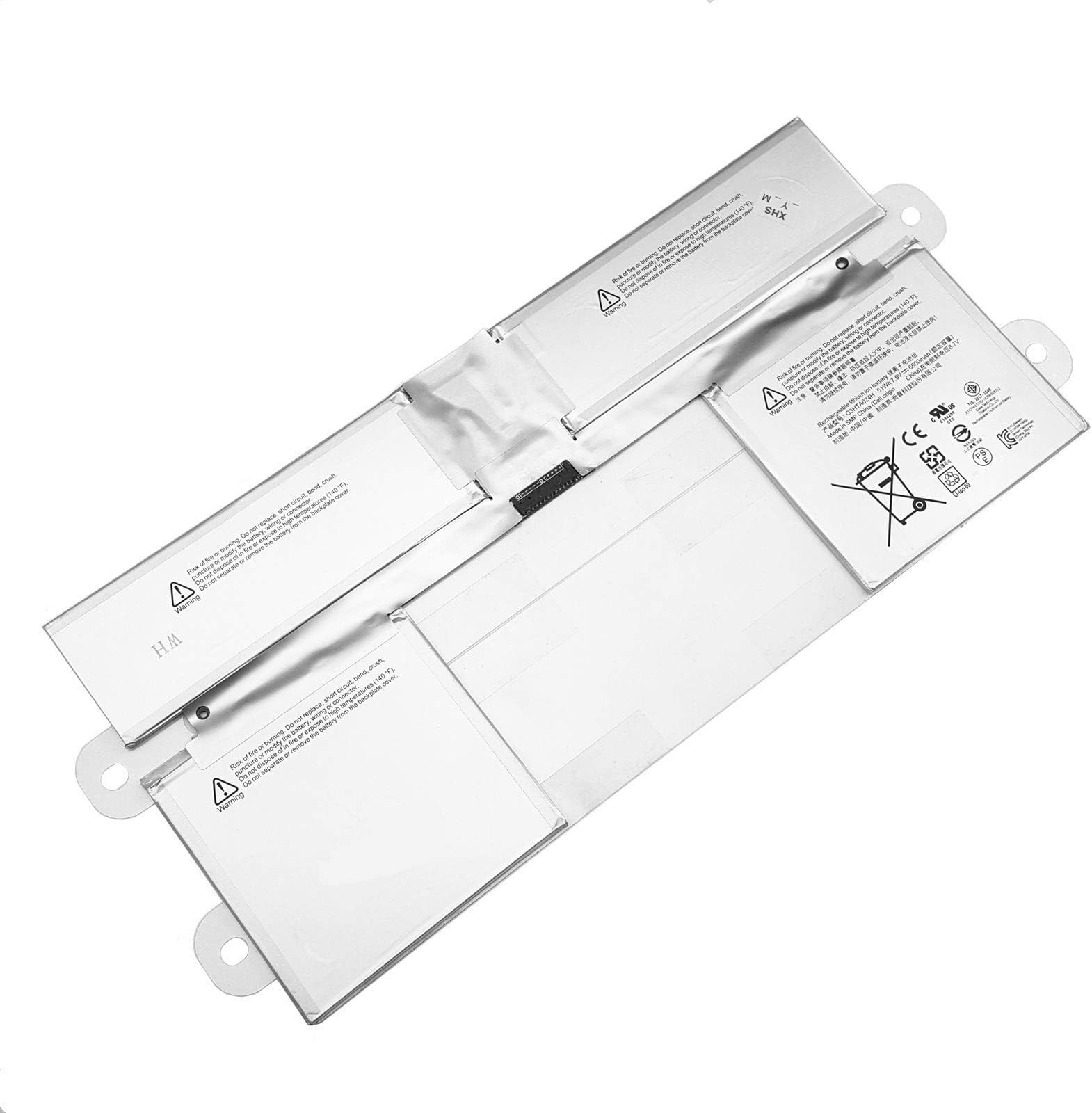 New Keyboard Battery G3HTA024H 51Wh for Microsoft Surface Book 1st Gen 1703 Keyboard (Without Independent Graphics Card)