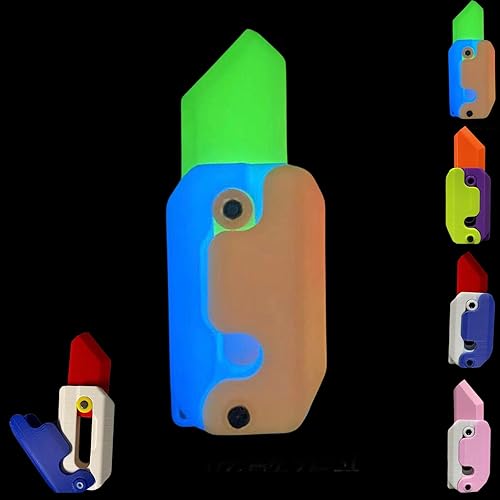 Cuchillo de juguete 3D para ansiedad, con cuello de garra impreso en 3D, para aliviar la ansiedad y el estrés, perfecto para autismo y ADD disponible en Yaxa Venezuela