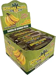Bananinha Natural Zero Açúcar Sem Glúten Sem Lactose Vegano 30 Und de 20g - Banana Mania