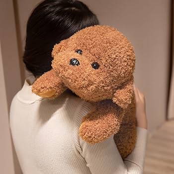 Amazon.co.jp: トイプードル ぬいぐるみ かわいいテディ犬の (ライト