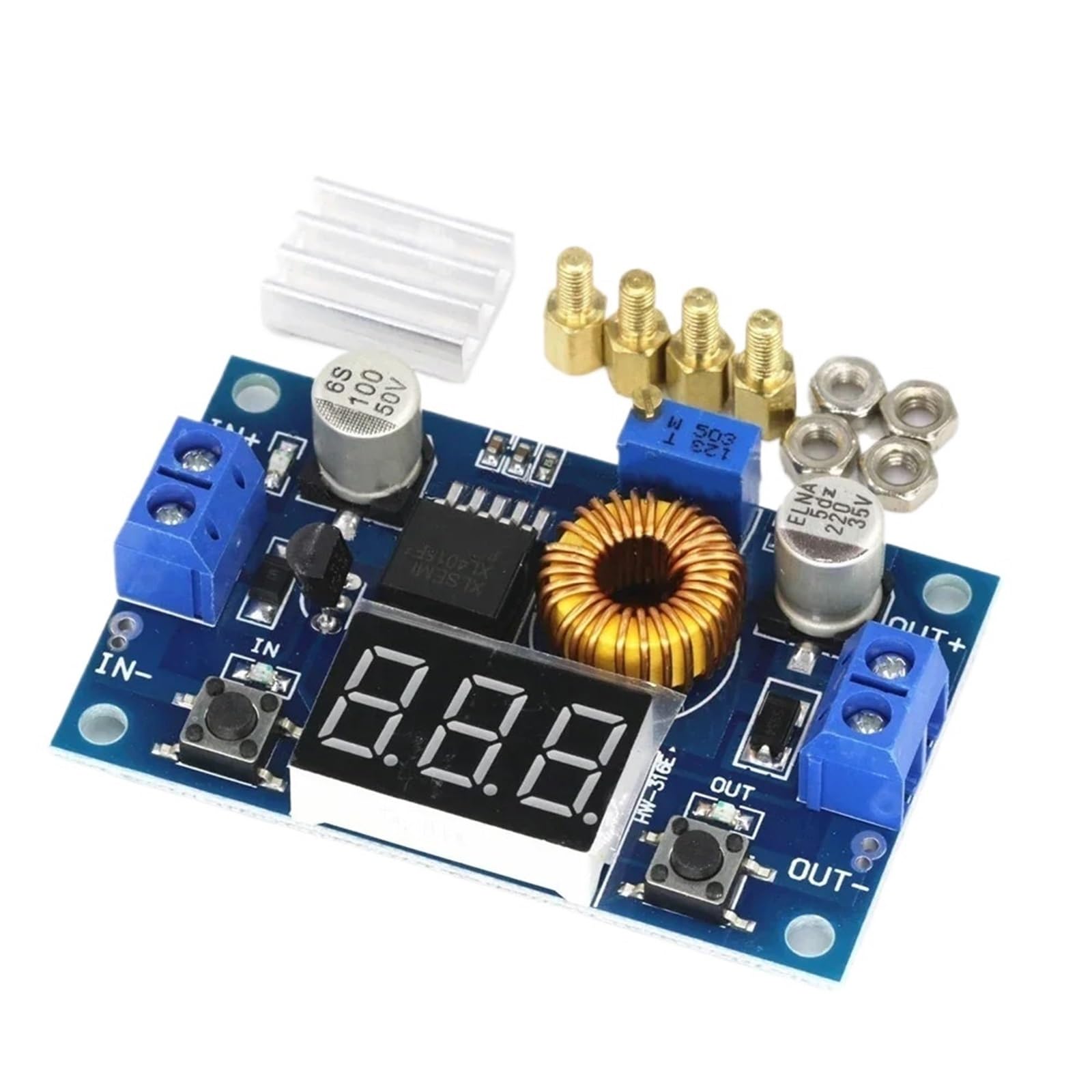 Module de chargeur abaisseur réglable XL4015 pour atelier électronique DIY