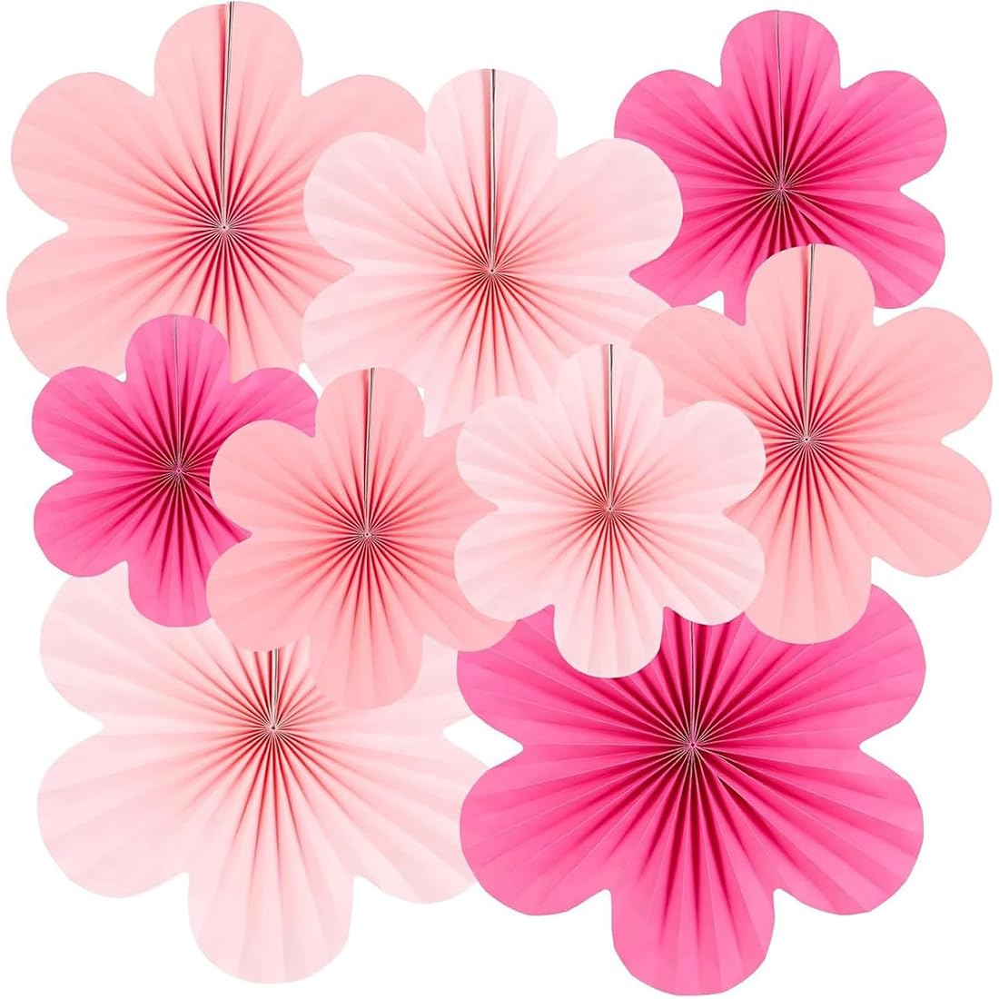 Folat 24317 Tenda Per Feste In Carta Rosa Perfect Pink - 2x1 Metri - Sfondo Per Matrimoni, Compleanni E Baby Shower - Stampata Fronte/Retro