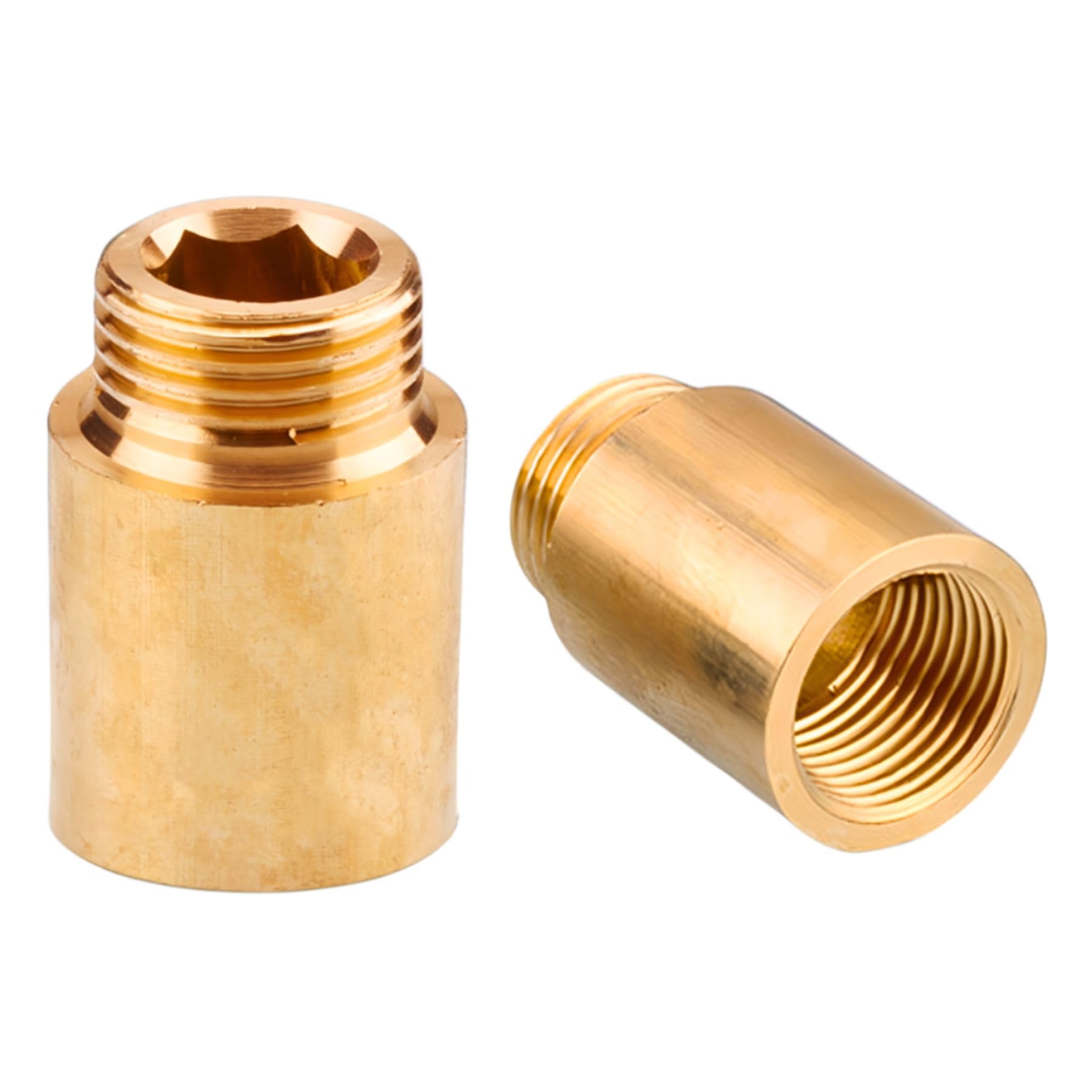Konst-install Prolunga rubinetto 1/2 pollici (IG 18,6 mm x AG 21 mm) ottone 50 mm, prolunga raccordo filettato, adatto per riscaldamento e insta | Leroy Merlin