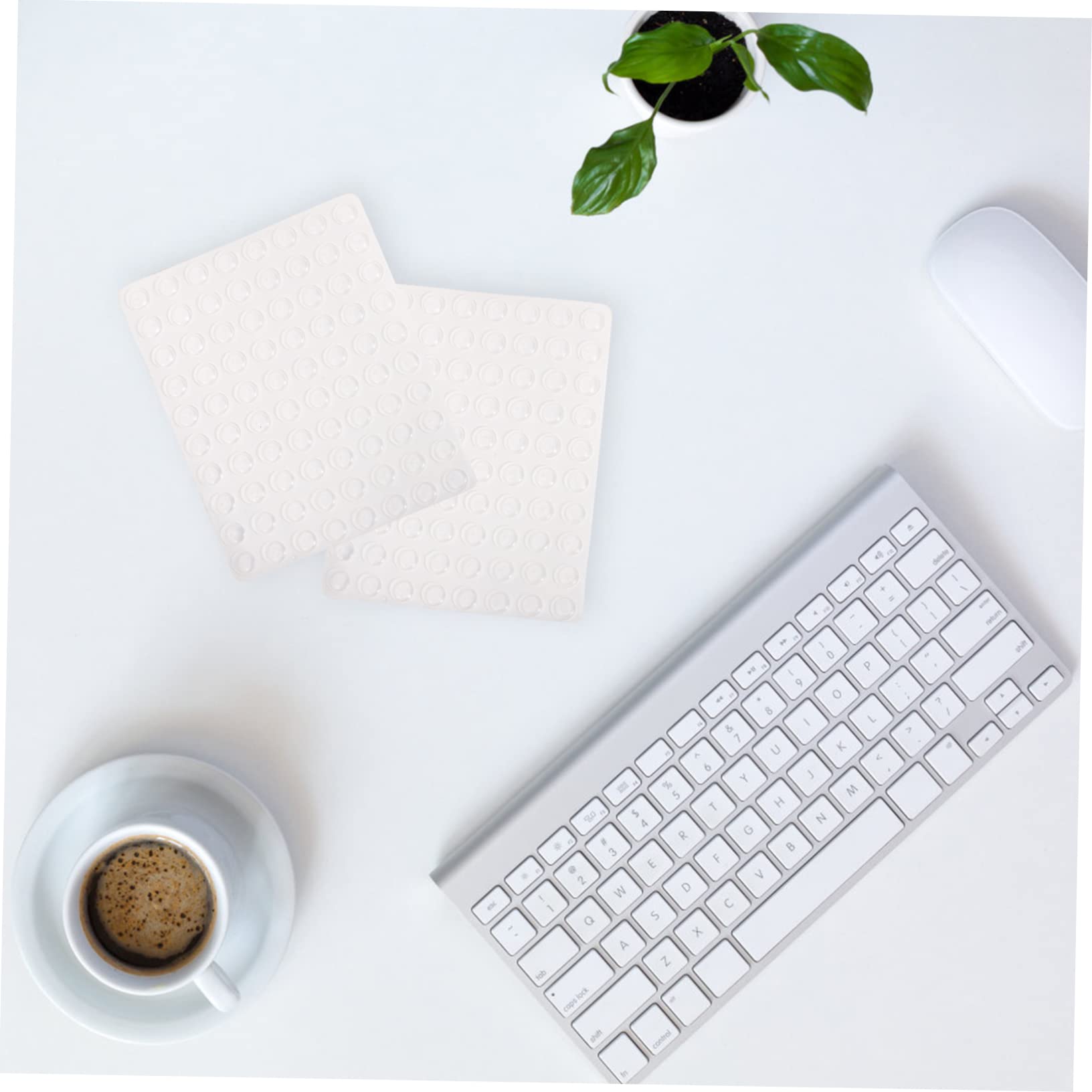 EXCEART 5 Set Particelle Colloidali Anti-collisione Paracolpi Per Ante Dell'armadio Trasparenti Paraurti Del Gabinetto Paraurti Della Porta Dell'armadio Paracolpi Per Mobili 2 Fogli*5