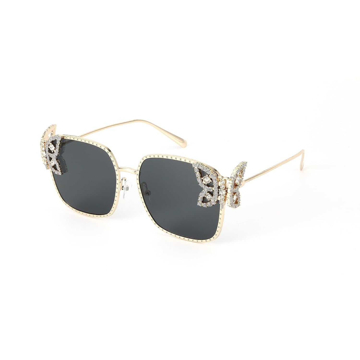 SALTY Luxe Metal Sunglasses For Women stylish | Carry Pouch Included |Signature Range UV Protection Fashion Goggles for Me... - Review, Price and Buying Guide