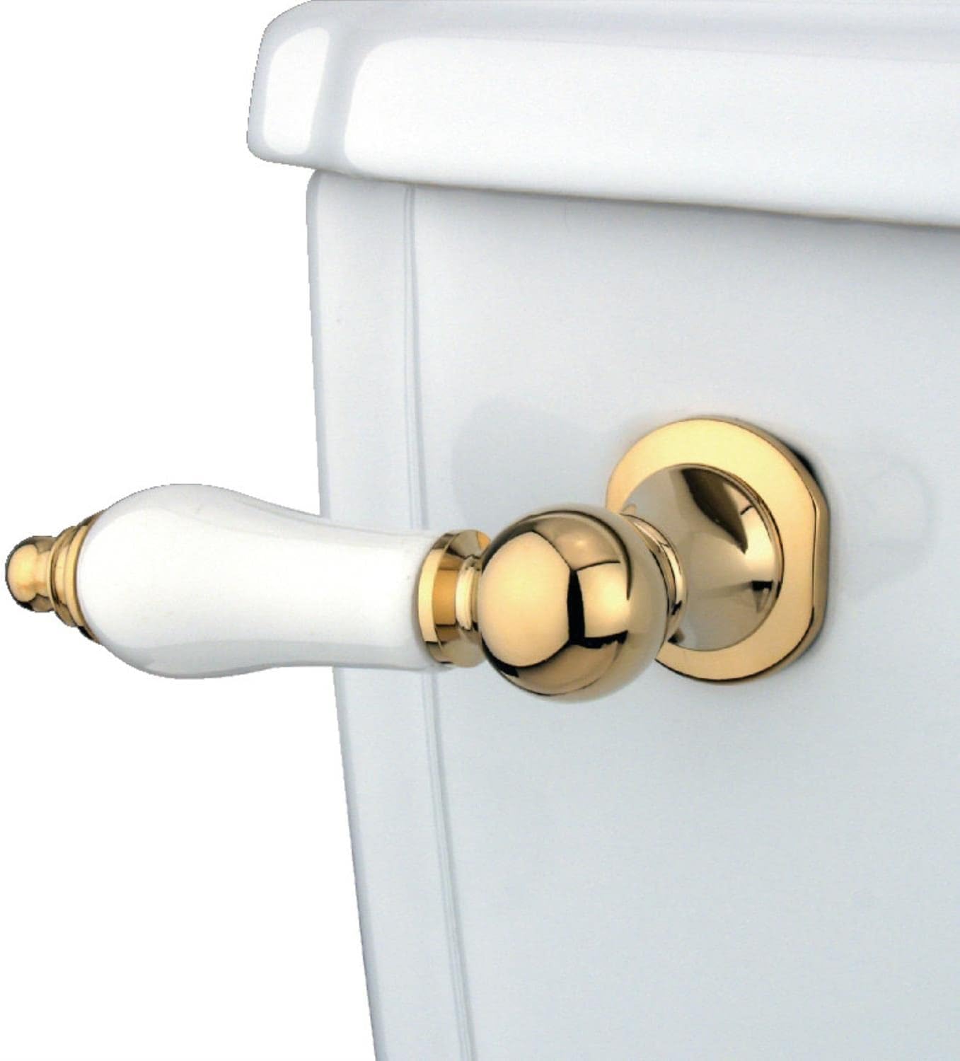Kingston Brass KTPL2 Victorian Toilet Tank Lever, 3, Polished Brass