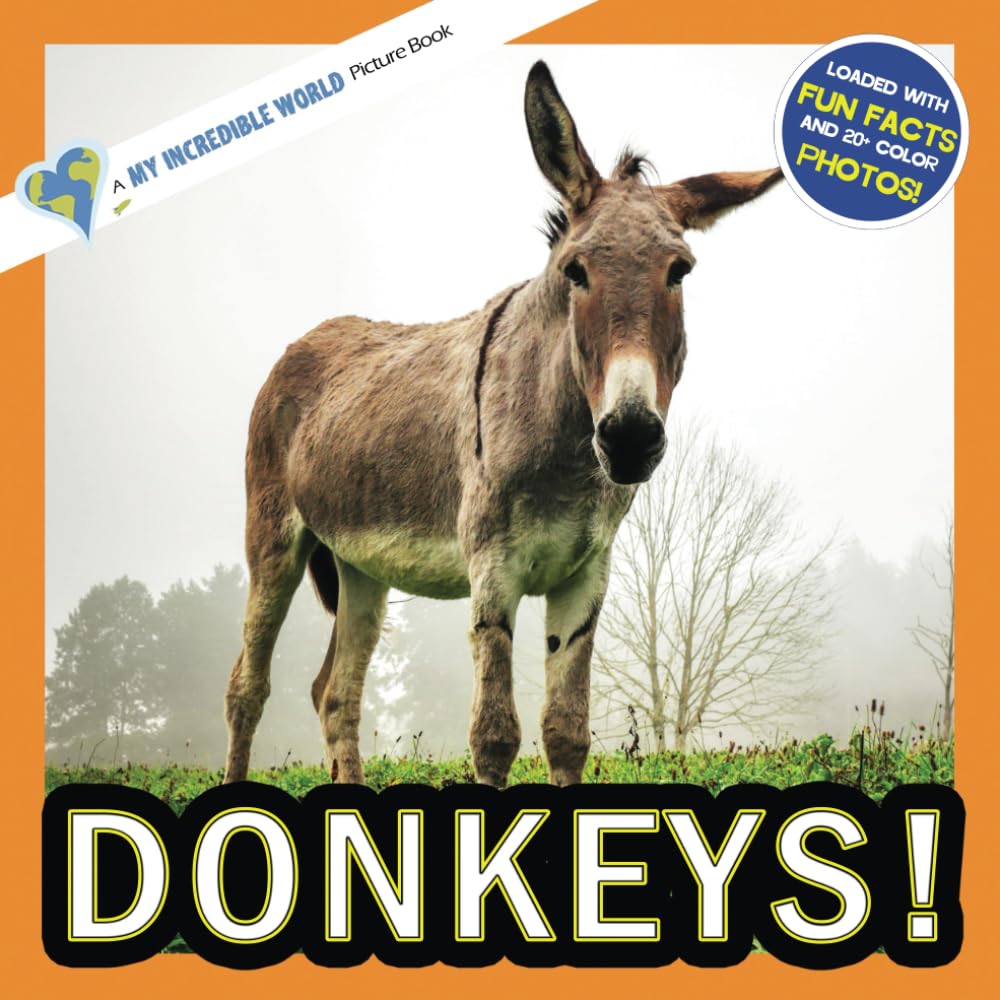 Donkeys!: A My Incredible World Picture Book for Children (My Incredible World: Nature and Animal Picture Books for Children)