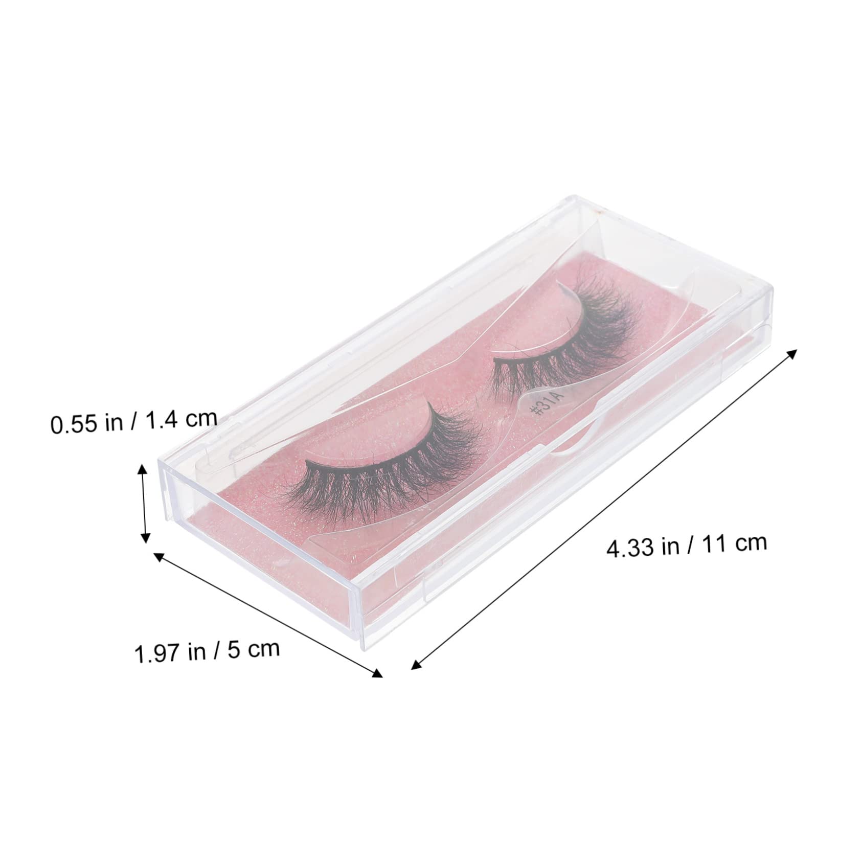 Housoutil 5paia Extension Per Mano Morbide Look e Glamour Per e Ragazze Facili Applicare e Riutilizzabili