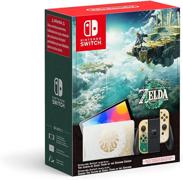 Nintendo Switch Console (Model OLED) The Legend of Zelda: Tears of the Kingdom Edition [Brak gry]