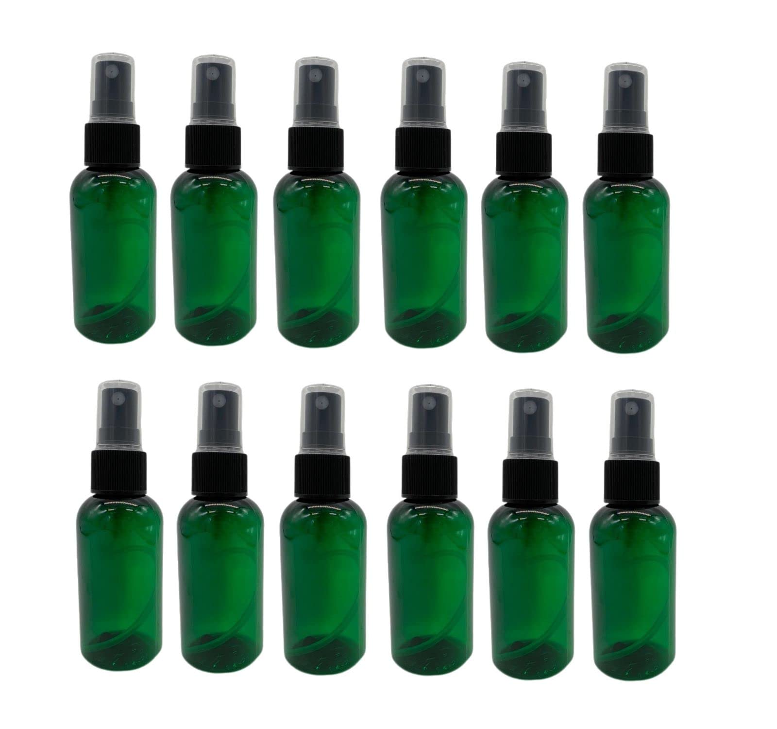 Bouteilles Boston vertes 56,7 g Natural Farms pour mélanges d'aromathérapie et cosmétiques