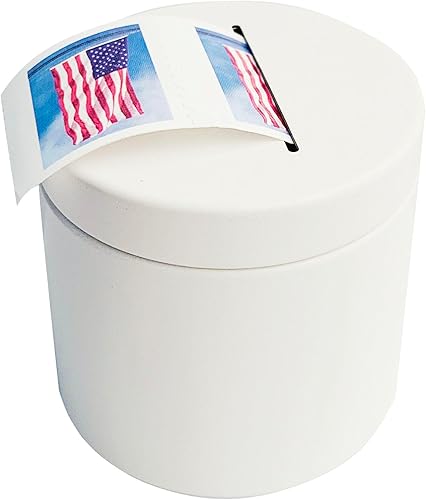 KUQILEY Dispensador de sellos postales - Dispensador de rollos de sellos conveniente y elegante