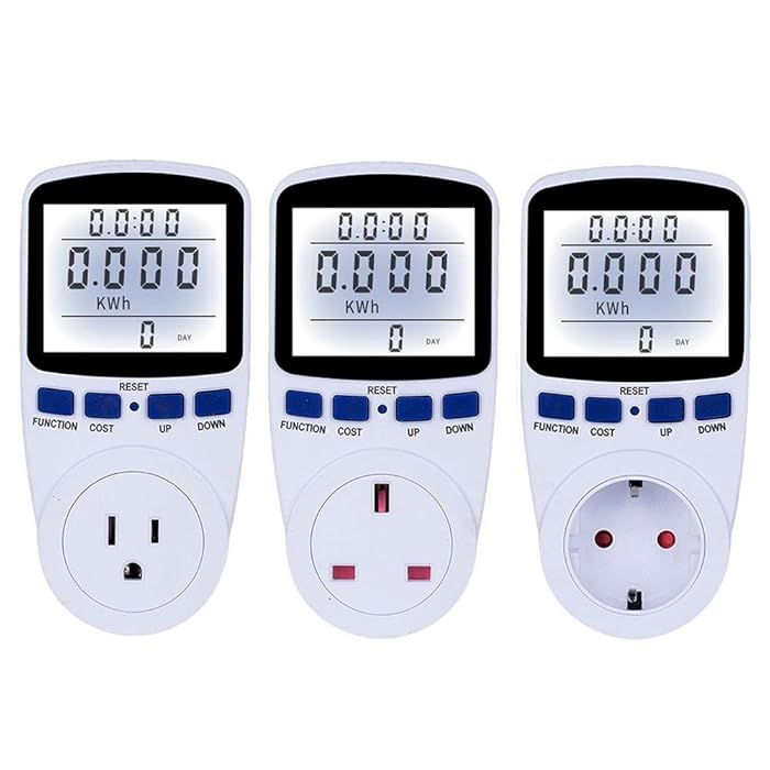 Buy Power Meter Digital Power Meter Plug Energy Monitor with
