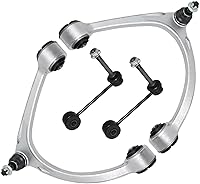 Vista 210 de Detroit Axle - 4 brazos de control traseros para Ford C-Max Focus Mazda 3 5 Volvo C30 C70 S40 V50, 4 brazos de control superior e inferior