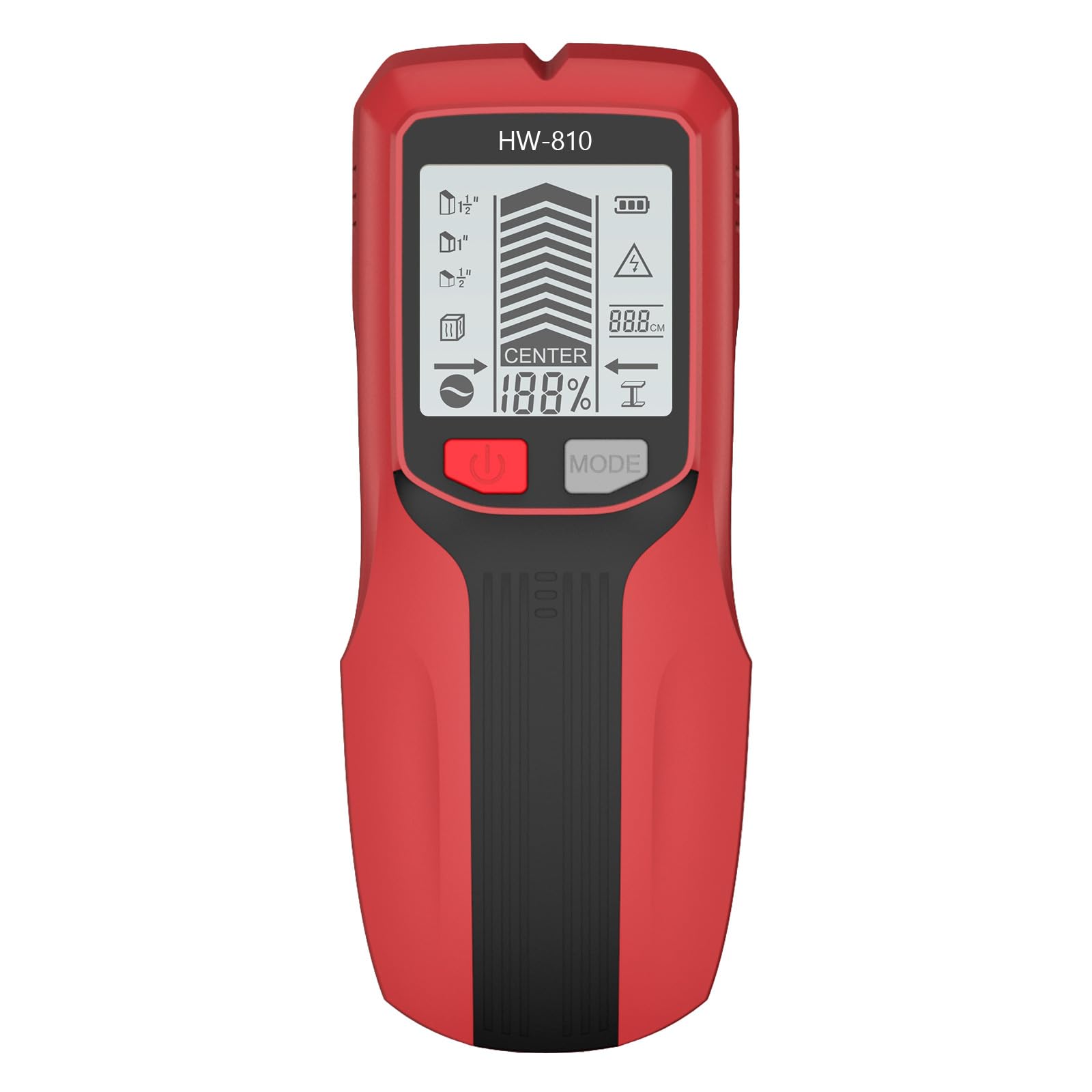 Professional Handheld Wall and Metal Detector Wall Scanner with LCD Screen for Detection of Hiddens Structures Scanner