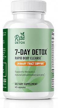 Detox and Cleanse | 7-Day Detox Program | Urinary Tract Support | with Mobile App Support