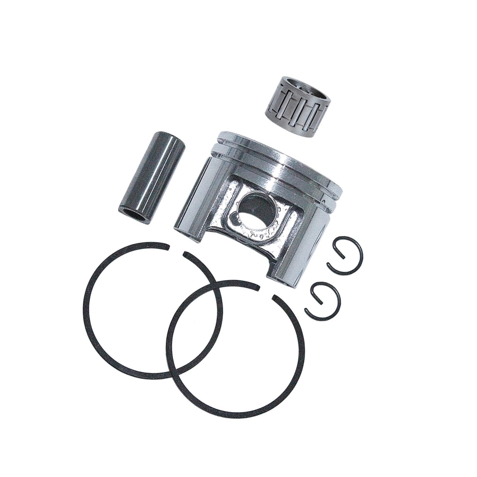 Anneaux de piston de 38mm et roulement à aiguilles pour tronçonneuse MS180 018