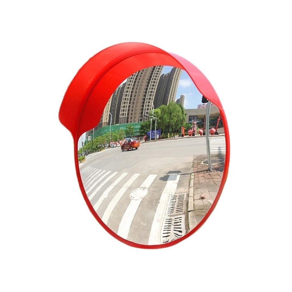 Miroir convexe routier 60 cm haute visibilité pour sécurité routière et carrefour