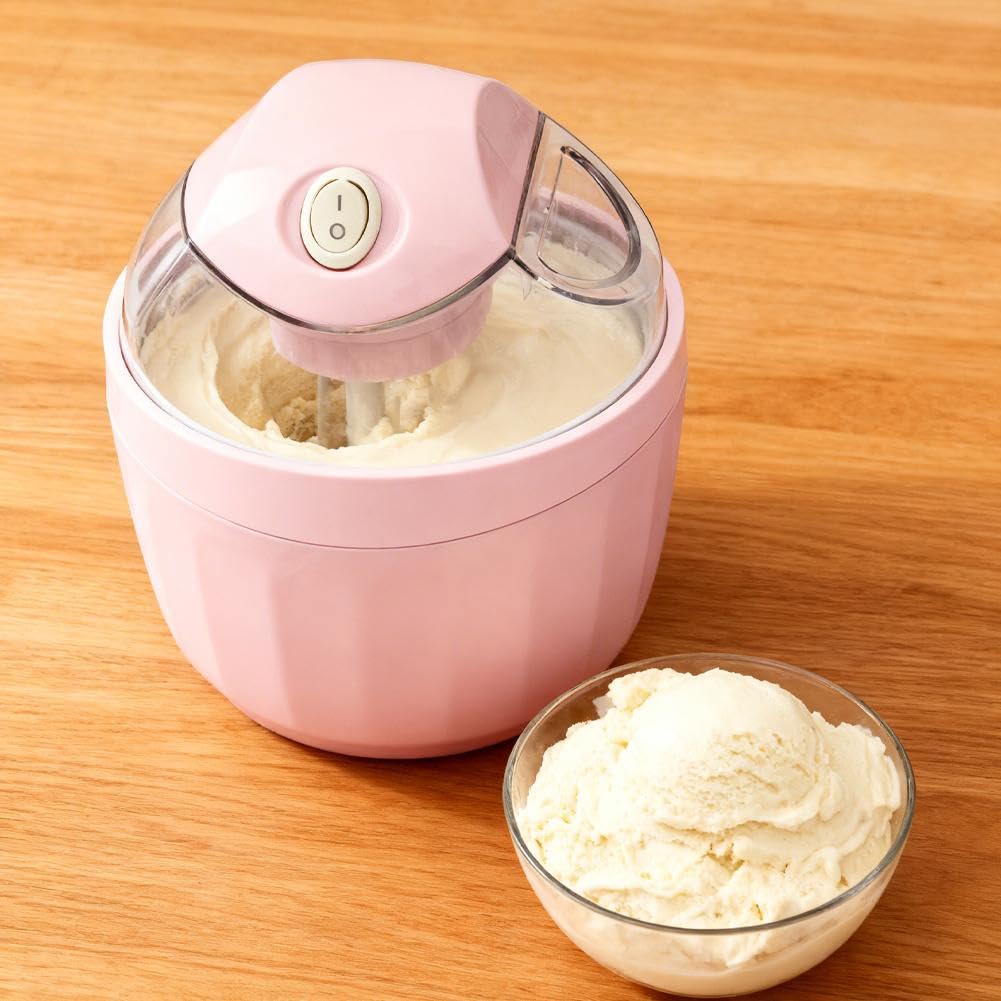 Mini máquina de helados para el hogar, mini máquina eléctrica rápida de 15 minutos, máquina personal de helado y sorbete, máquina eléctrica compacta para cocina, golosinas familiares