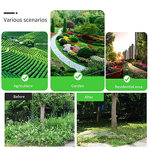 HAUSPROFI 8'' Grass Trimmer Cutter Head for Garden Lawn Mower, Strimmer Wire Brush Head with Knotted Wire, Universal Solid Steel Wire Wheel for Brush Cutter Attachment Replacement 5 HAUSPROFI 8'' Grass Trimmer Cutter Head for Garden Lawn Mower, Strimmer Wire Brush Head with Knotted Wire, Universal Solid Steel Wire Wheel for Brush Cutter Attachment Replacement - Image 5