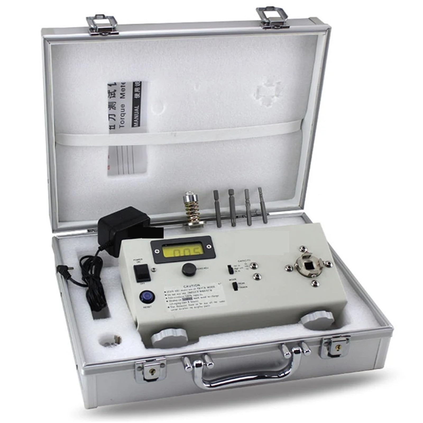 Torque Adapter Digital Torque Meter High Precision Electric Screwdriver Wrench Tester(H-100)
