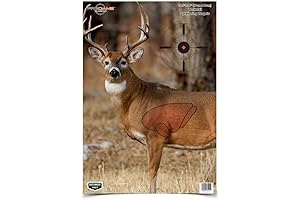 Pregame Cardboard Deer Target - Photo-Realistic Instant Splattering Shooting Target