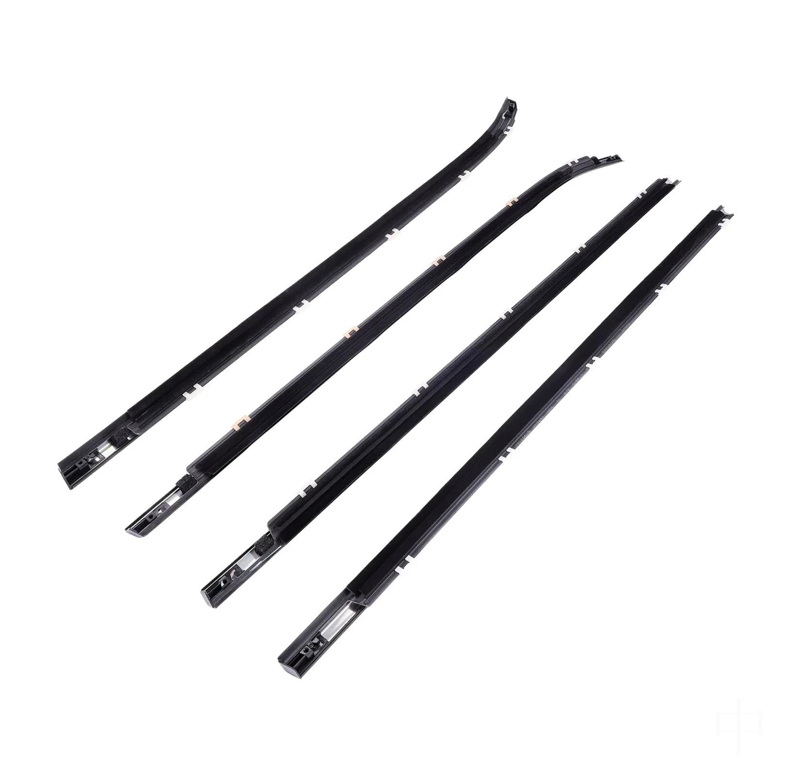 Door Window Weatherstrip for for i30 FD Hatch 2007-2012 4pcs Window Weatherstrip Seal Strip